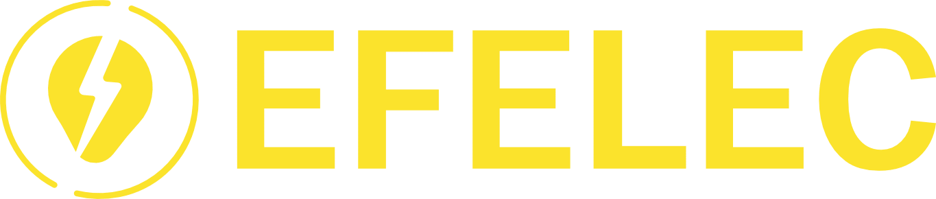 Logo efelec horizontal jaune